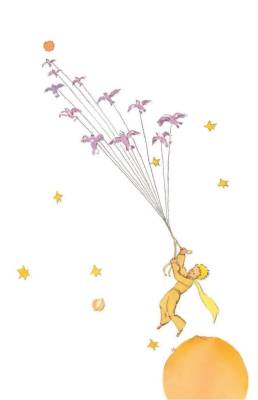 Эл Эксмо МПКнигиБольшие. Маленький принц (рис. автора) (пустыня) Сент-Экзюпери